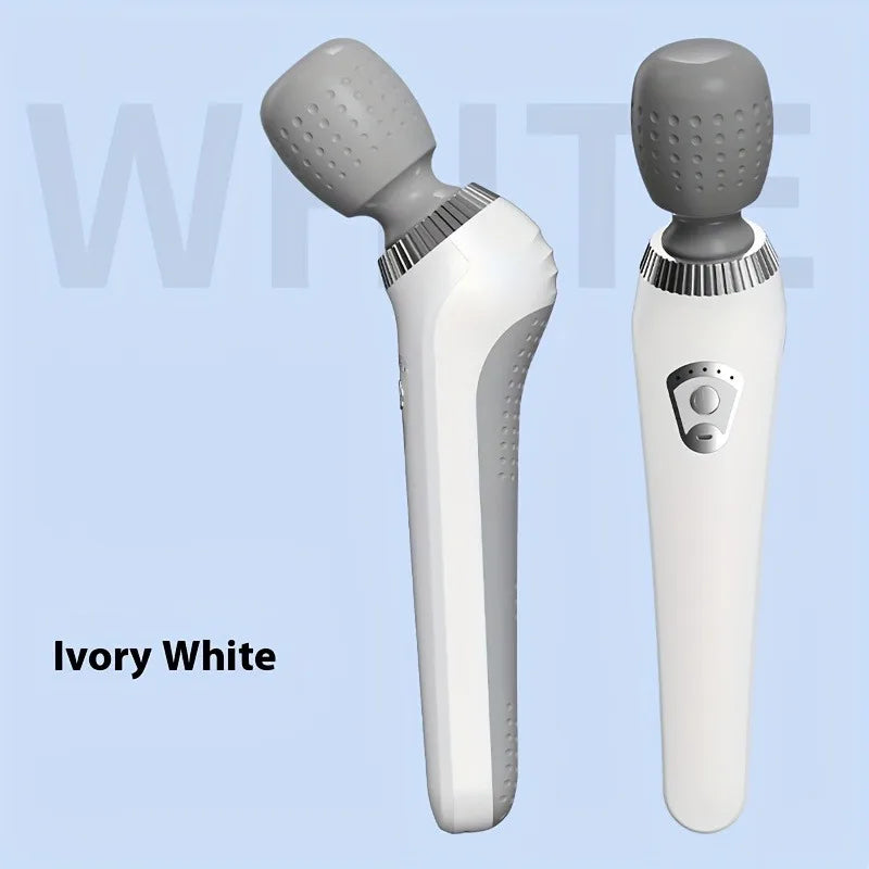 New Portable Handheld Massager USB Rechargeable Multifunctional Full Body Massage Gun Relax Neck Back Legs and Waist Masajeador