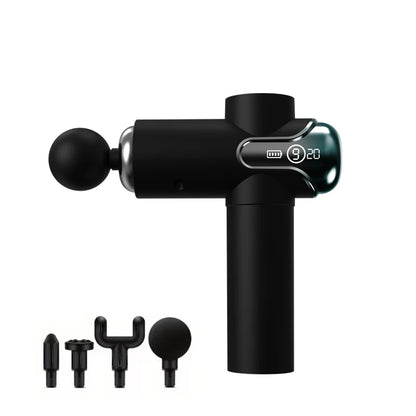 Professional Intelligent Fascia Gun-9 Speed Levels,4000 RPM Deep Tissue Massage,Quiet & Portable Muscle Massager for Pain Relief